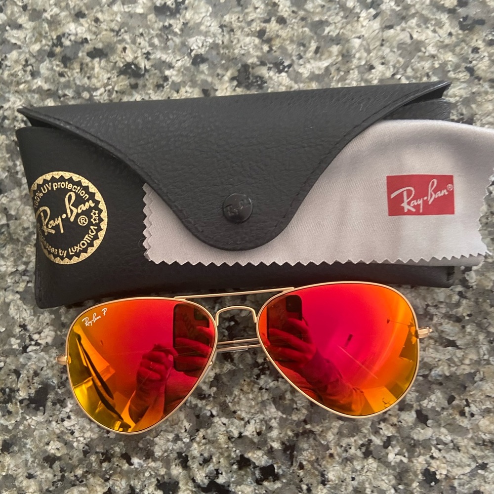 Ray-Ban Avaitor Flash Lense polarized